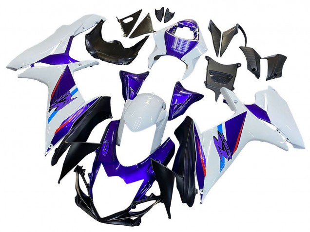 2011-2024 Blue Purple White Suzuki GSXR 600 / GSXR 750 Motorcycle Fairings Australia