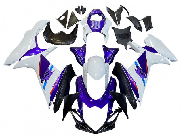 2011-2024 Blue Purple White Suzuki GSXR 600 / GSXR 750 Motorcycle Fairings Australia