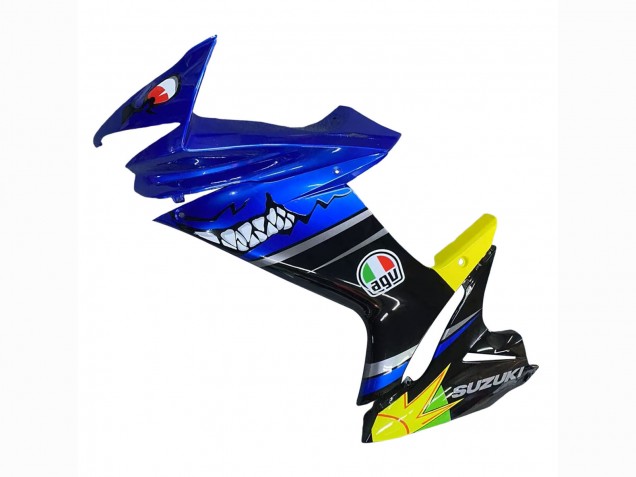 2011-2024 Blue Yellow Suzuki GSXR 600 / GSXR 750 Motorcycle Fairings Australia