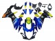 2011-2024 Blue Yellow Suzuki GSXR 600 / GSXR 750 Motorcycle Fairings Australia