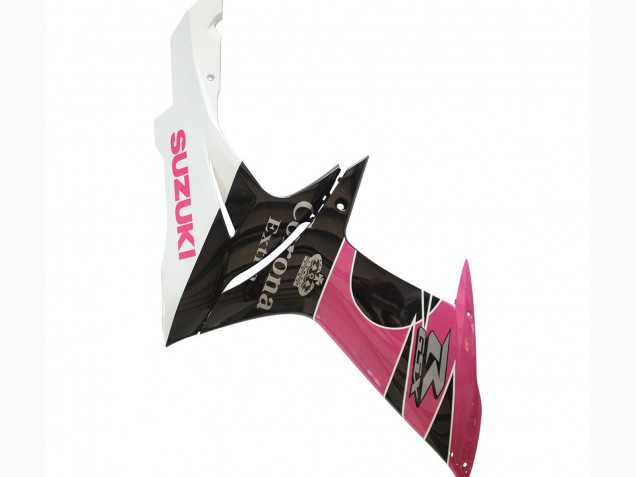 2011-2024 White Pink Black Corona Suzuki GSXR 600 / GSXR 750 Motorcycle Fairings Australia