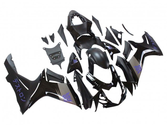 2011-2024 Matte Black Grey Purple Suzuki GSXR 600 / GSXR 750 Motorcycle Fairings Australia