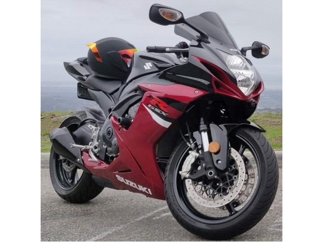 2011-2024 Red Glossy Black Suzuki GSXR 600 / GSXR 750 Bike Fairings Australia