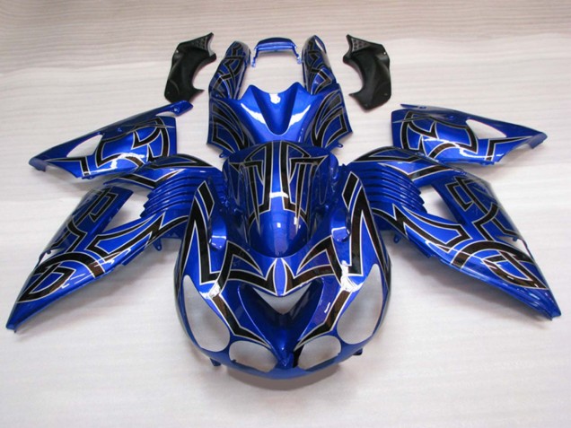 2011-2024 Blue Black Suzuki GSXR 600 / GSXR 750 Motorcycle Fairings Australia