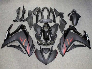 2015-2018 Glossy Black Matte Black Red Yamaha YZF R3/R25 Motorcycle Fairings Australia