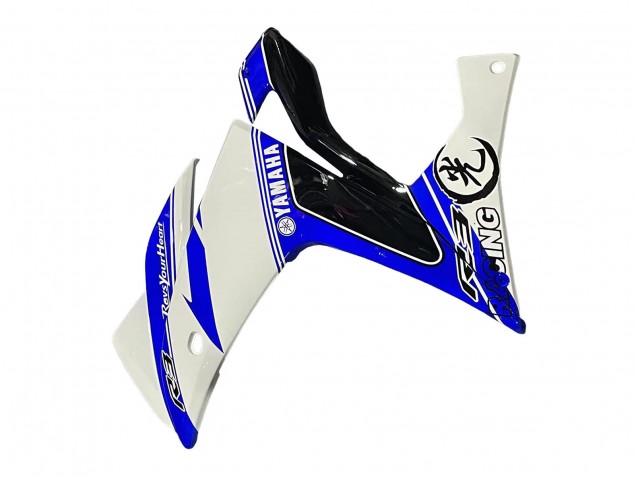 2015-2018 White Blue Black Racing Yamaha YZF R3/R25 Motorcycle Fairings Australia
