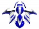 2015-2018 White Blue Black Racing Yamaha YZF R3/R25 Motorcycle Fairings Australia