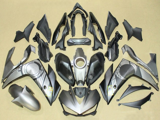 2015-2018 Grey Black Yamaha YZF R3/R25 Motorcycle Fairings Australia