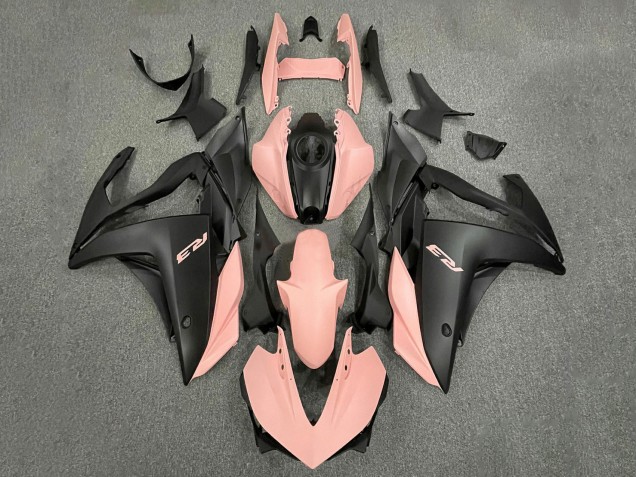 2015-2018 Pink Matte Black Yamaha YZF R3/R25 Motorcycle Fairings Australia