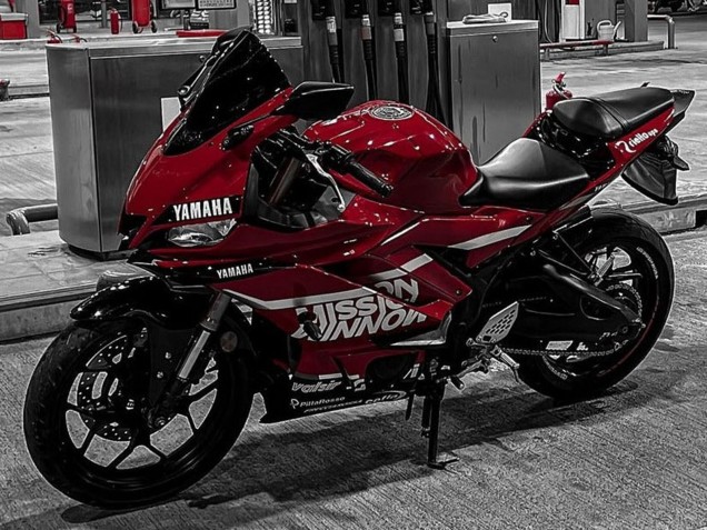 2019-2021 Dark Red White Silver Black Valsir Yamaha YZF R3/R25 Motorcycle Fairings Australia