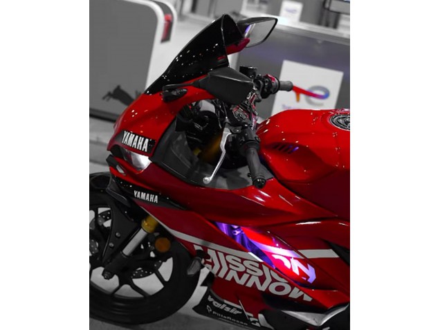 2019-2021 Dark Red White Silver Black Valsir Yamaha YZF R3/R25 Motorcycle Fairings Australia