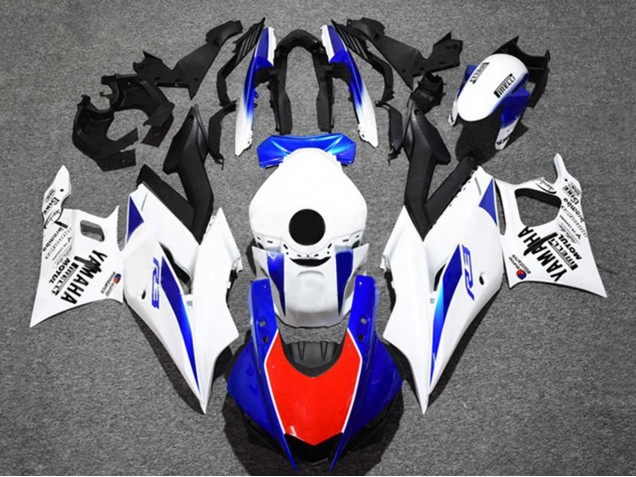 2019-2021 White Blue Red Black Yamaha YZF R3/R25 Motorcycle Fairings Australia