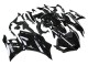 2019-2021 Glossy Black White Yamaha YZF R3/R25 Motorcycle Fairings Australia