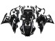 2019-2021 Glossy Black White Yamaha YZF R3/R25 Motorcycle Fairings Australia