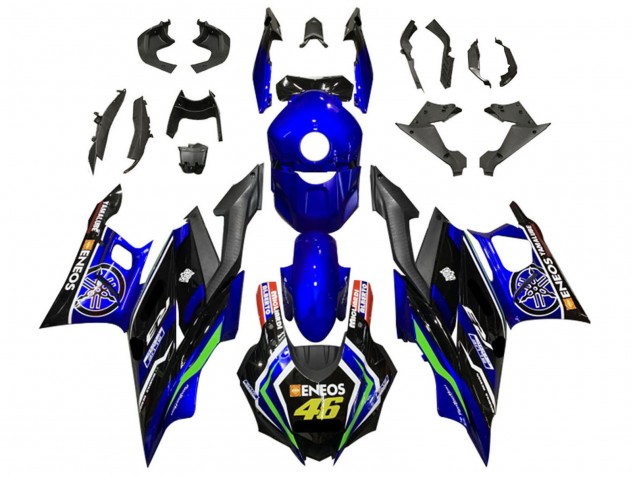 2019-2021 Blue White Green Black ENEOS 46 Yamaha YZF R3/R25 Motorcycle Fairings Australia