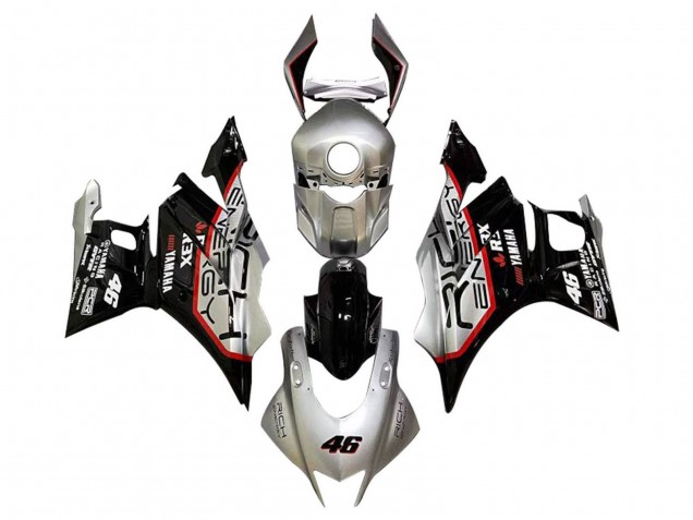 2019-2021 Silver Red Black 46 Yamaha YZF R3/R25 Motorcycle Fairings Australia