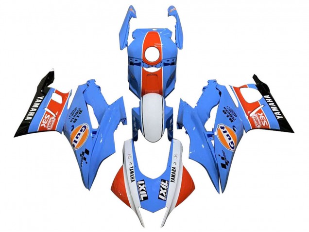 2019-2021 Blue White Orange Black Gulf Yamaha YZF R3/R25 Motorcycle Fairings Australia