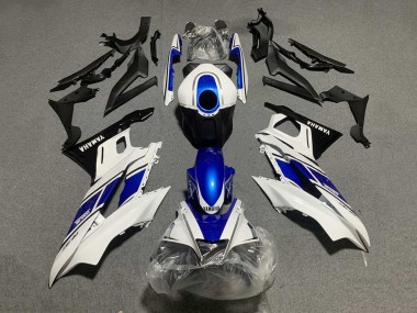 2019-2021 White Blue Black Yamalube Yamaha YZF R3/R25 Motorcycle Fairings Australia