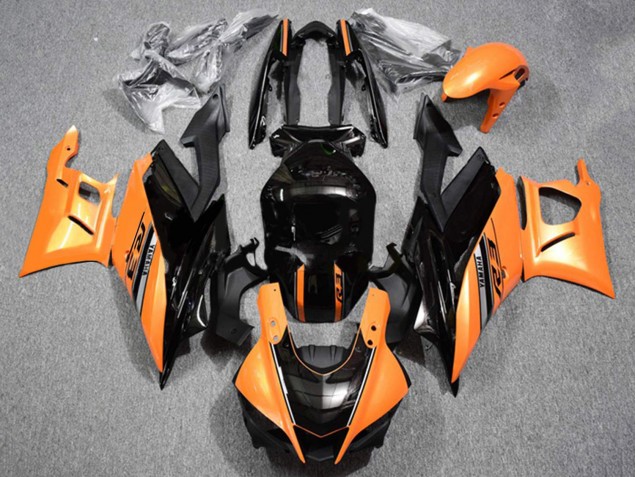 2019-2021 Orange Glossy Black Yamaha YZF R3/R25 Motorcycle Fairings Australia