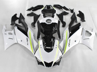 2019-2021 White Green Black Yamaha YZF R3/R25 Motorcycle Fairings Australia