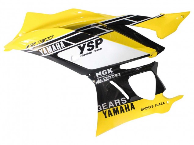2019-2021 Yellow White Black Stripe Yamaha YZF R3/R25 Motorcycle Fairings Australia