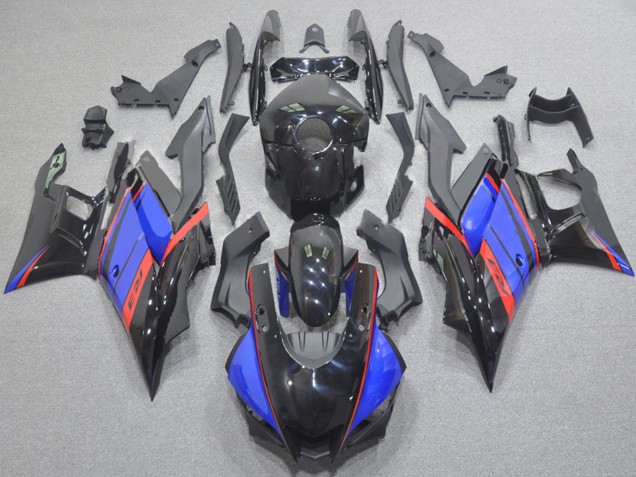 2022-2024 Glossy Black Blue Red Yamaha YZF R3/R25 Motorcycle Fairings Australia