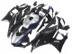 2022-2024 Black Carbon Fiber Style Silver Blue Yamaha YZF R3/R25 Motorcycle Fairings Australia