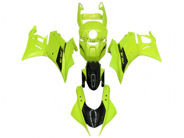 2022-2024 Neon Green Glossy Black Yamaha YZF R3/R25 Motorcycle Fairings Australia