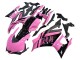 2022-2024 Pink Glossy Black Monster Yamaha YZF R3/R25 Motorcycle Fairings Australia