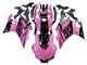 2022-2024 Pink Glossy Black Monster Yamaha YZF R3/R25 Motorcycle Fairings Australia