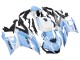 2022-2024 White Light Blue Yamaha YZF R3/R25 Motorcycle Fairings Australia