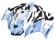 2022-2024 White Light Blue Yamaha YZF R3/R25 Motorcycle Fairings Australia