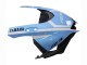 2022-2024 White Light Blue Yamaha YZF R3/R25 Motorcycle Fairings Australia