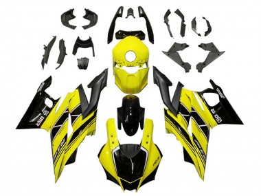 2022-2024 Yellow Black Yamaha YZF R3/R25 Motorcycle Fairings Australia