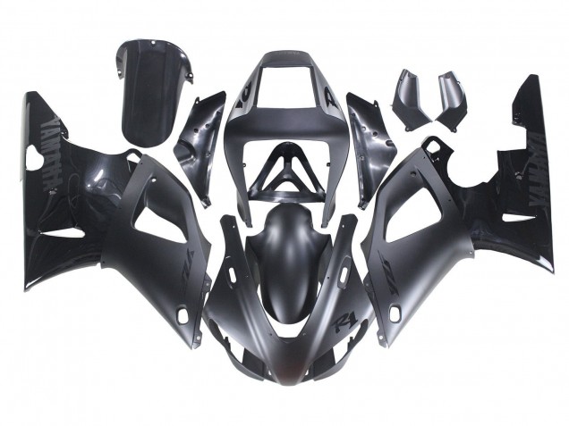 1998-1999 Matte Black Glossy Black Yamaha YZF 1000 R1 Motorcycle Fairings Australia