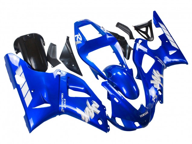 1998-1999 Blue White Yamaha YZF 1000 R1 Motorcycle Fairings Australia