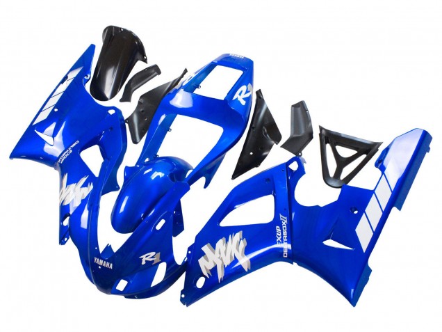 1998-1999 Blue White Yamaha YZF 1000 R1 Motorcycle Fairings Australia