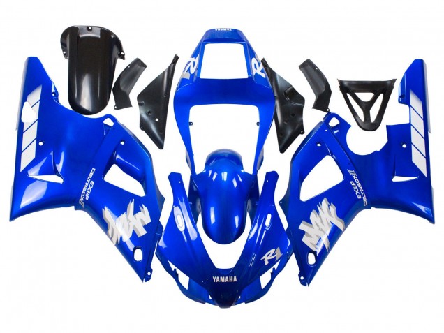 1998-1999 Blue White Yamaha YZF 1000 R1 Motorcycle Fairings Australia