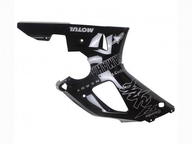 2000-2001 Glossy Black White Monster Motul Yamaha YZF 1000 R1 Motorcycle Fairings Australia