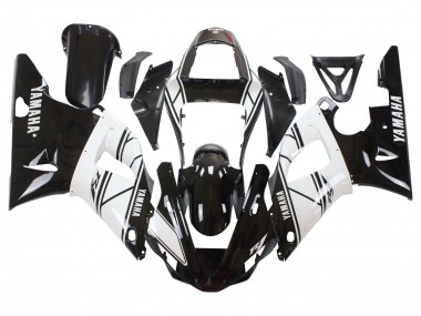 2000-2001 White Black Yamaha YZF 1000 R1 Motorcycle Fairings Australia