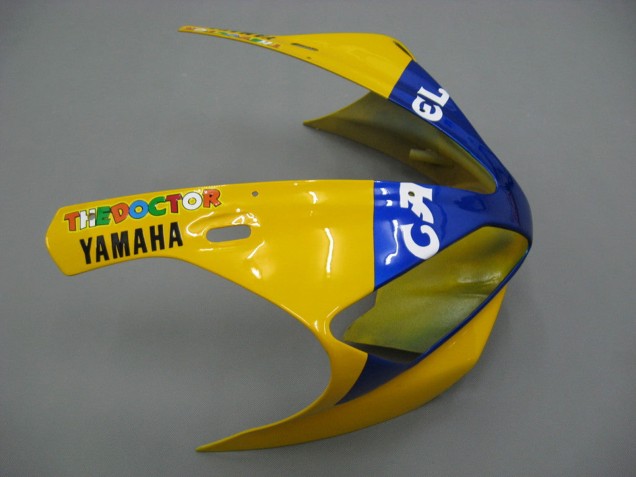 2000-2001 White Yellow Blue Motul Camel Yamaha YZF 1000 R1 Motorcycle Fairings Australia