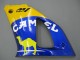 2000-2001 White Yellow Blue Motul Camel Yamaha YZF 1000 R1 Motorcycle Fairings Australia
