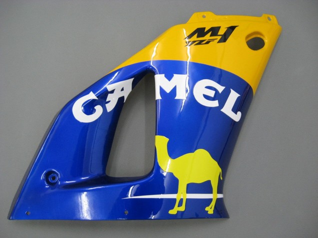 2000-2001 White Yellow Blue Motul Camel Yamaha YZF 1000 R1 Motorcycle Fairings Australia