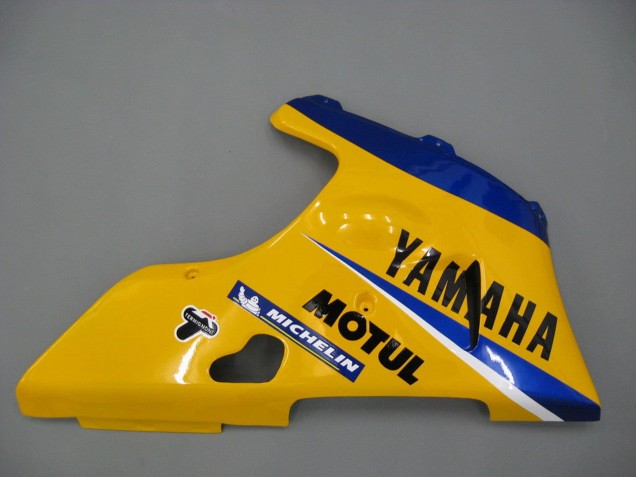2000-2001 White Yellow Blue Motul Camel Yamaha YZF 1000 R1 Motorcycle Fairings Australia