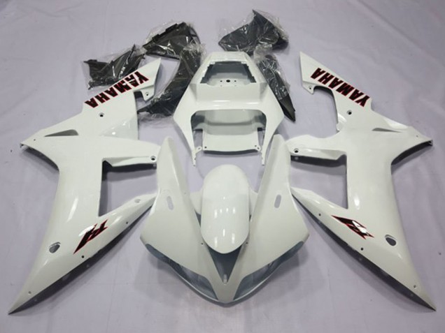 2002-2003 Pearl White Black Yamaha YZF 1000 R1 Motorcycle Fairings Australia