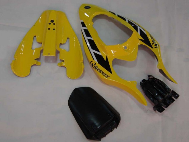 2004-2006 Yellow White Glossy Black Yamaha YZF 1000 R1 Motorcycle Fairings Australia