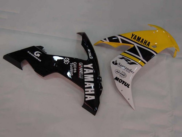 2004-2006 Yellow White Glossy Black Yamaha YZF 1000 R1 Motorcycle Fairings Australia