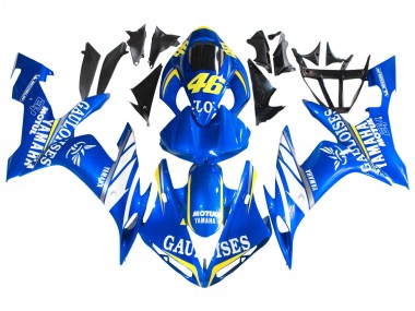 2004-2006 Blue White Yellow Motul Gauloises 46 Yamaha YZF 1000 R1 Motorcycle Fairings Australia