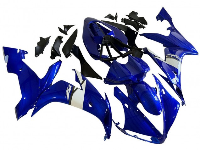 2004-2006 Blue White Yamaha YZF 1000 R1 Motorcycle Fairings Australia