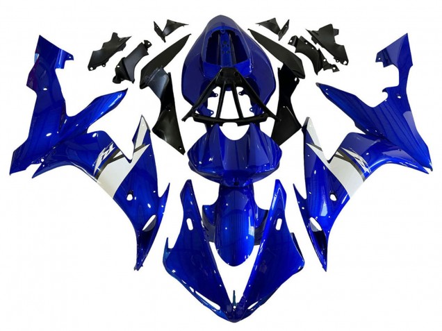 2004-2006 Blue White Yamaha YZF 1000 R1 Motorcycle Fairings Australia